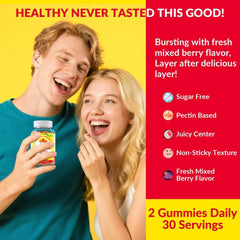 ESSENJOYY methylated B complex gummies vegan and sugar-free formula
