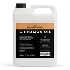 Cinnamon Essential Oil used in candle making for seasonal fragrance from Essential Delights.