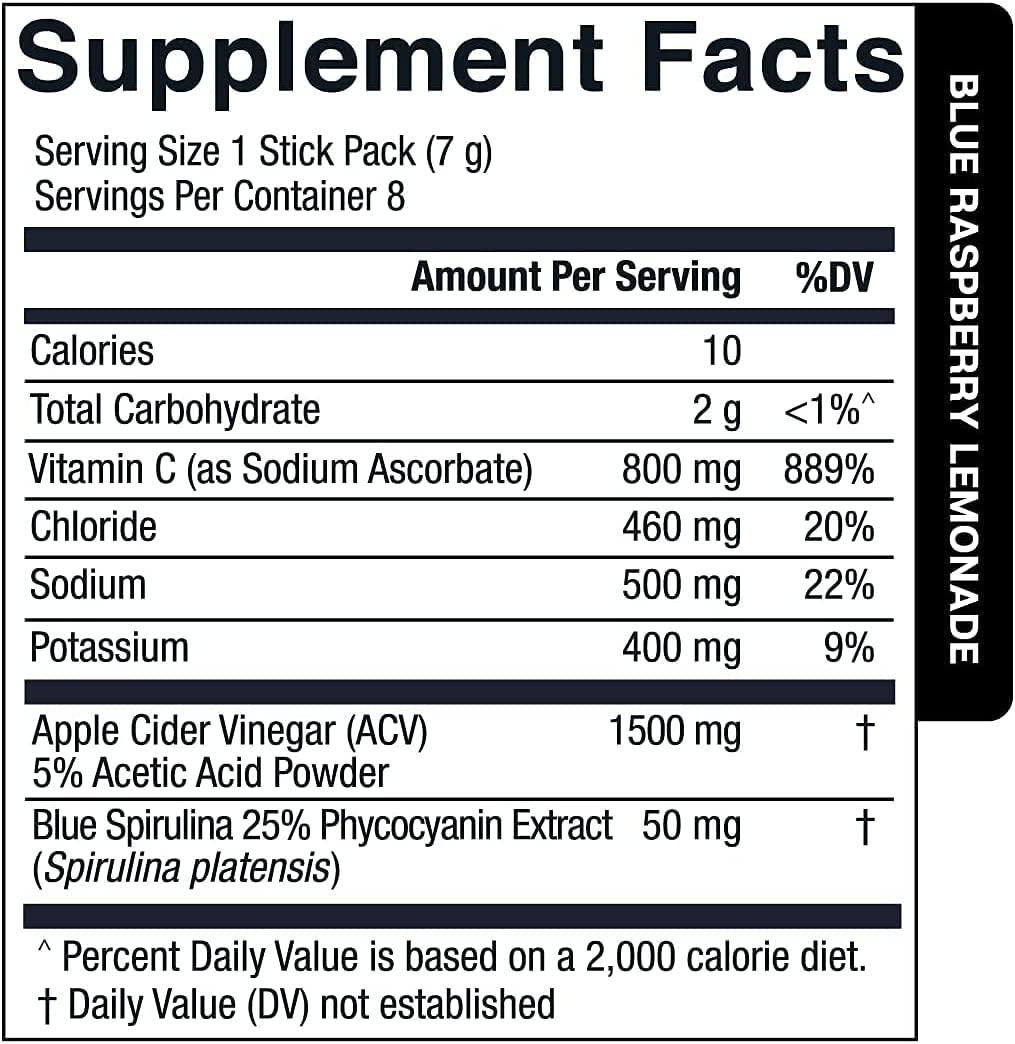 Essential Elements Hydration Packet made in USA badge emphasizes quality manufacturing.