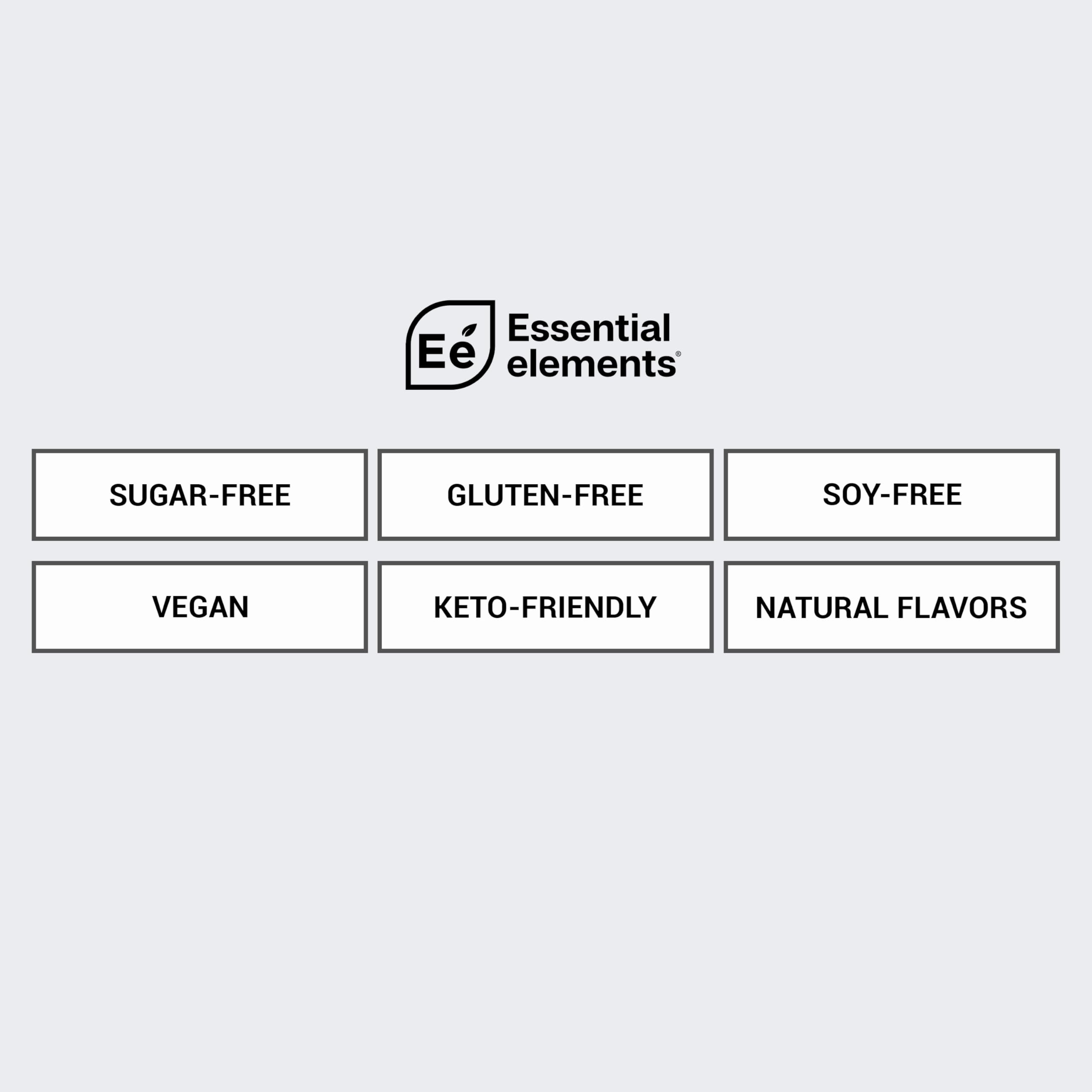 Essential Elements hydration packets used by athletes during training.