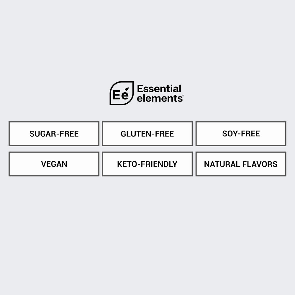 Essential Elements hydration packets used by athletes during training.