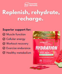 Essential Elements hydration packets Blue Raspberry Lemonade pack for on-the-go flavor