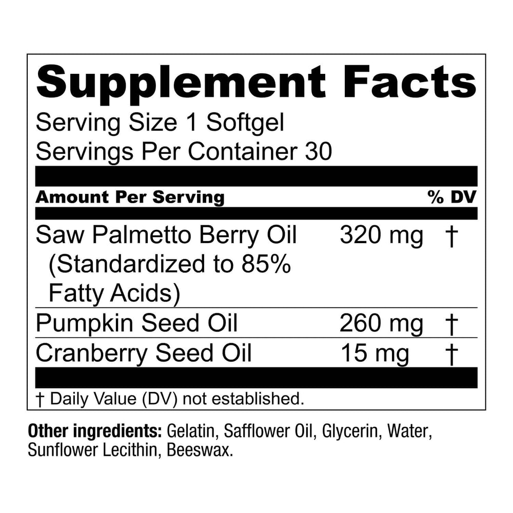 Essential Elements Saw Palmetto Plus bottle for everyday wellness and routine.