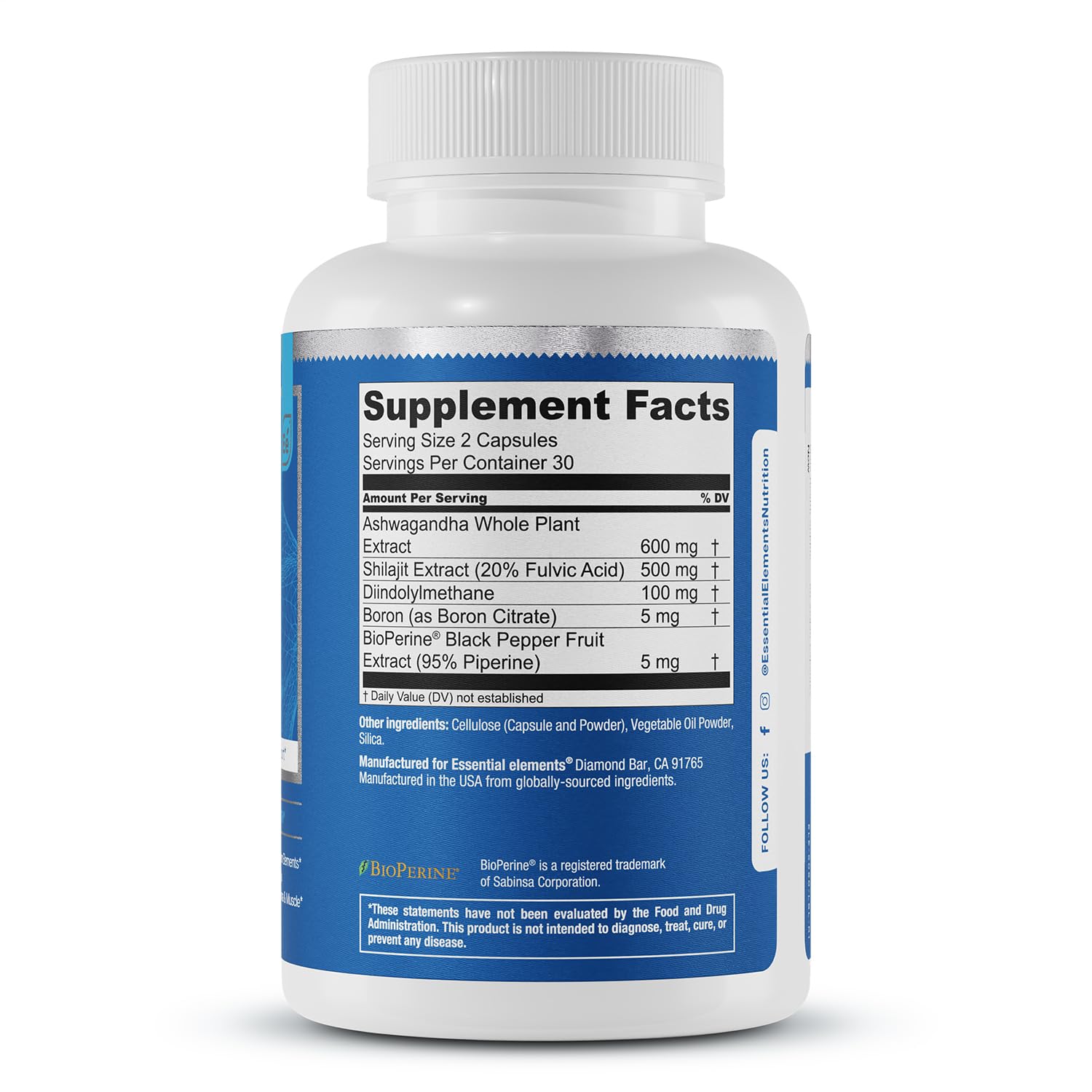 Essential Elements T-Hero boron ingredient for vitality support