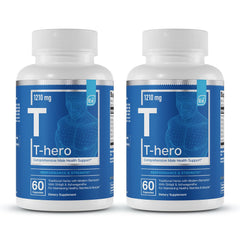 Essential Elements T-Hero bottle front for daily testosterone support and vitality