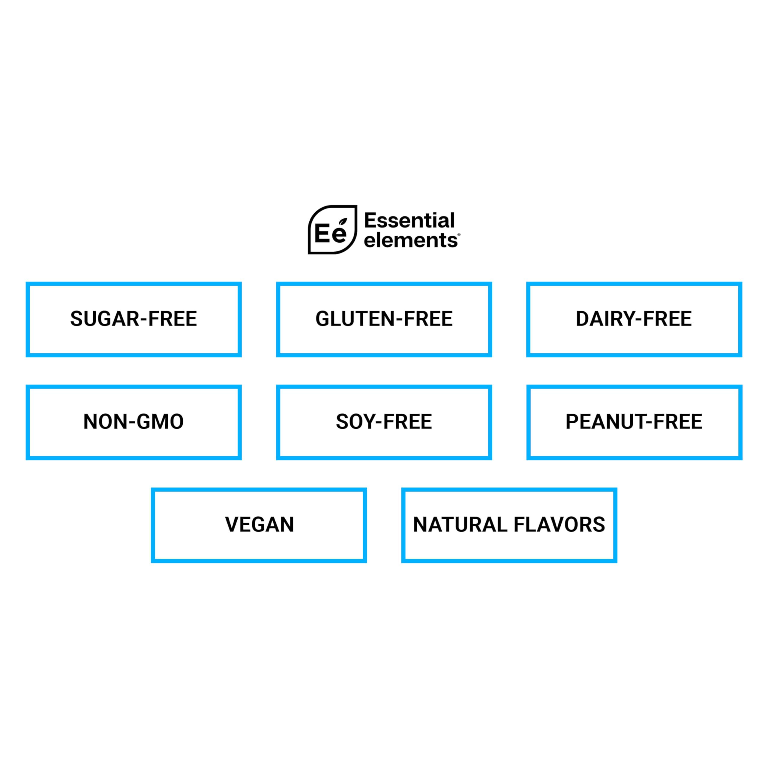 Essential Elements Variety flavors pack provides refreshing hydration options.
