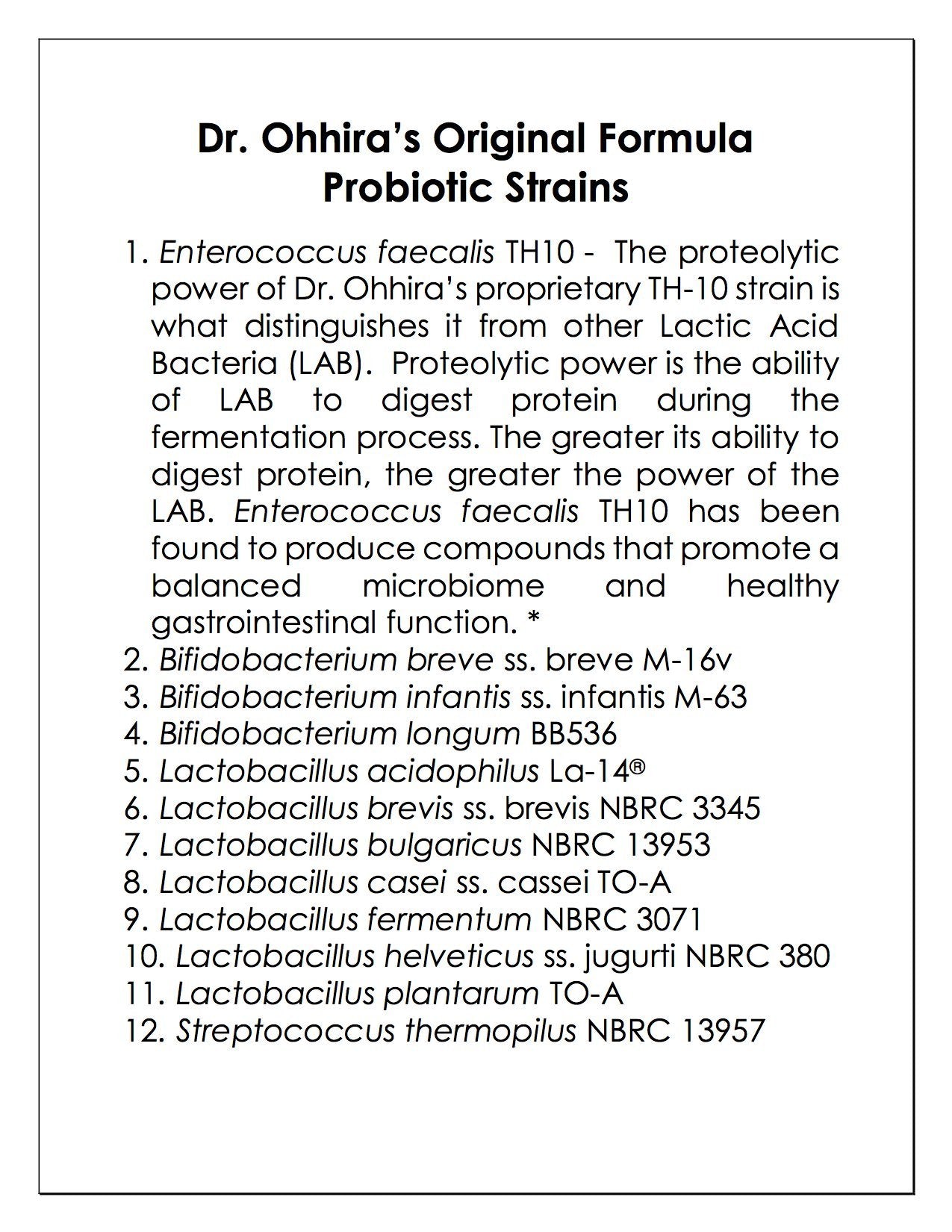 Dr. Ohhira's bottle with glass of water suggests simple daily use.