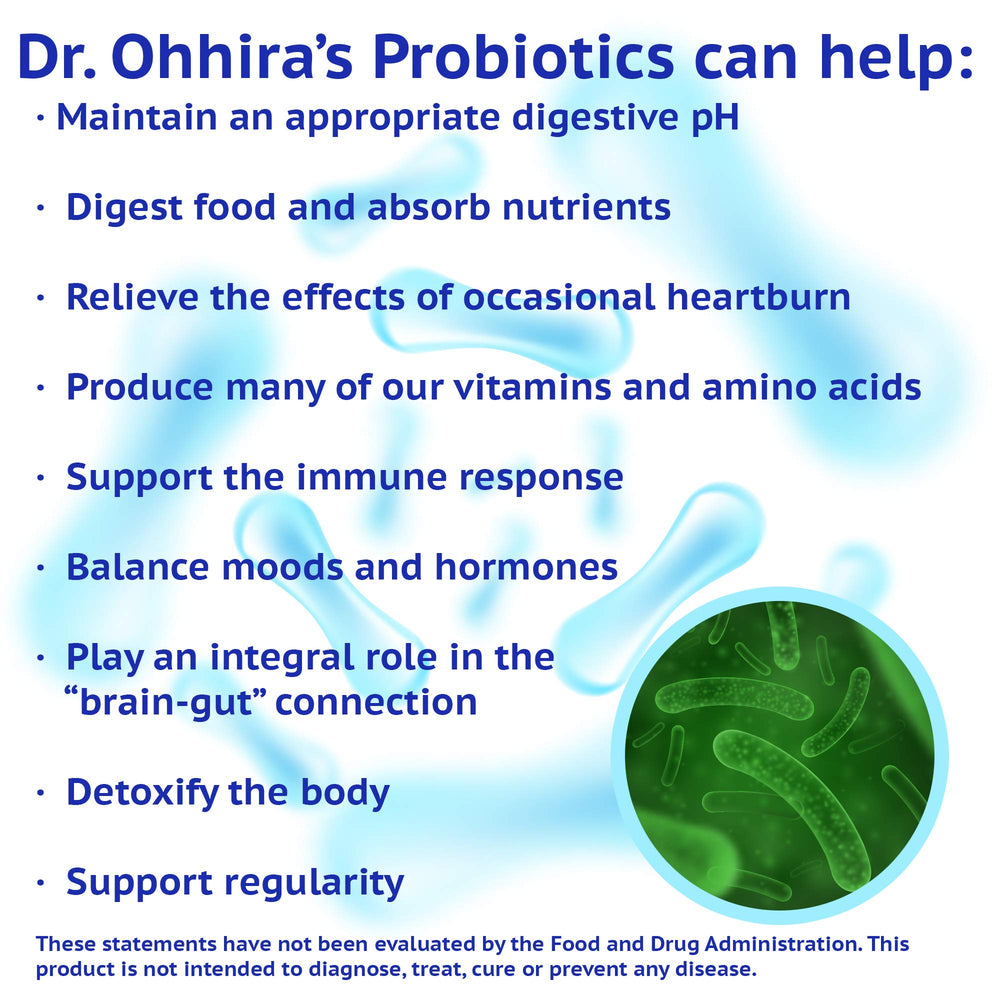 Essential Formulas Dr. Ohhira’s Probiotics capsules ready for daily use.