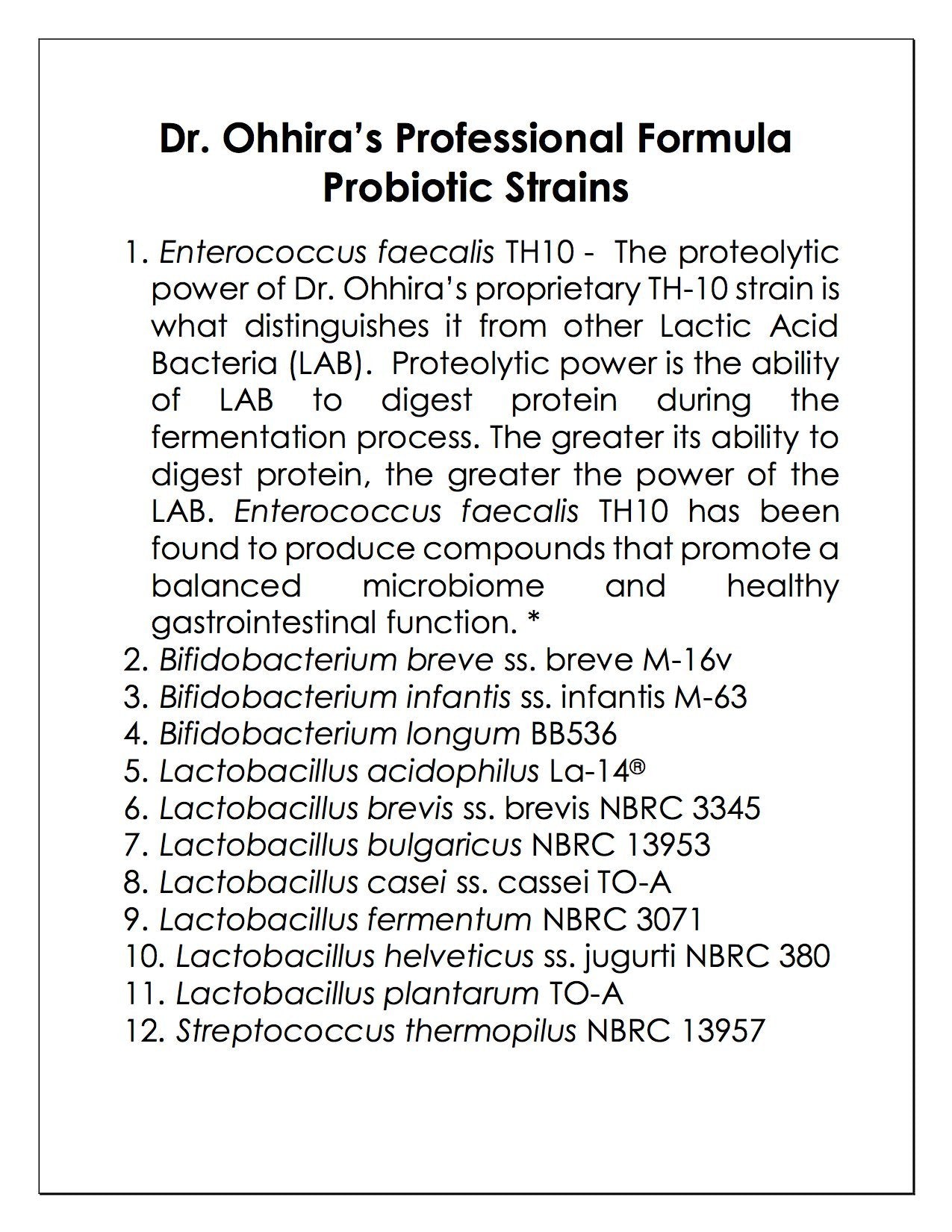 Essential Formulas Dr. Ohhira’s Probiotics packaging on shelf signals a professional formula.