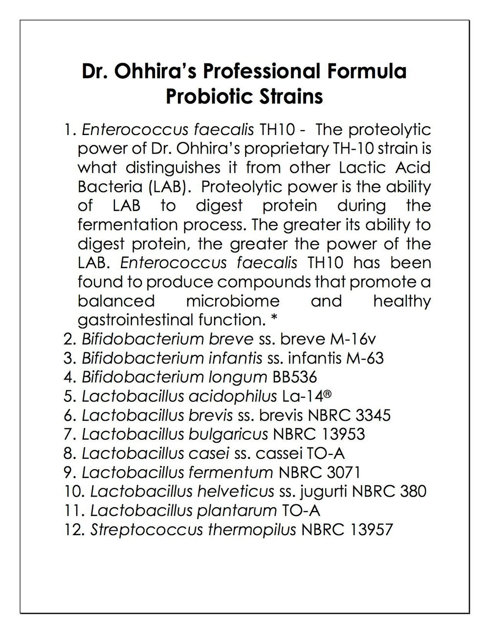 Essential Formulas Dr. Ohhira’s Probiotics packaging on shelf signals a professional formula.