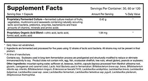 Essential Formulas Dr. Ohhira’s Probiotics prebiotic fruits and vegetables scene supporting microbiome nutrition.