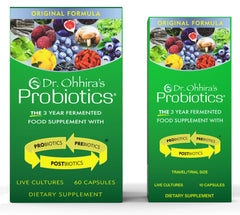 Essential Formulas label emphasizes 13 strains and prebiotic fibers for diverse support.