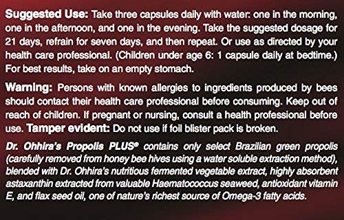 Essential Formulas Dr Ohhira's Propolis Plus with Brazilian Green Propolis—natural immune support ingredient.