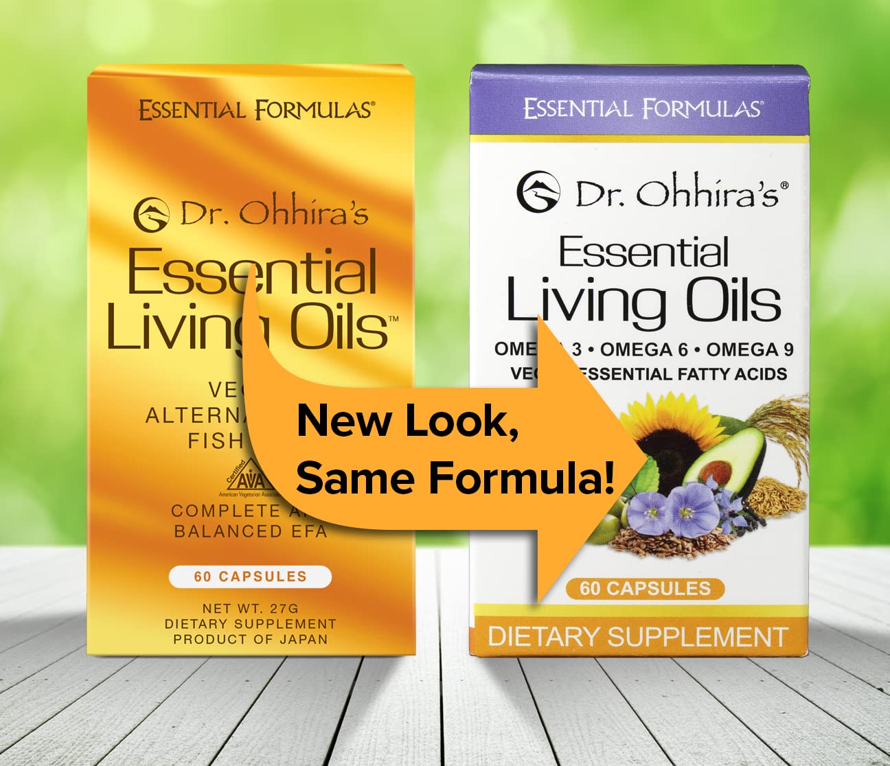 Dr Ohhira's vegan omega-3 capsules on a spoon for convenient dosing