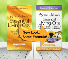 Dr Ohhira's vegan omega-3 capsules on a spoon for convenient dosing
