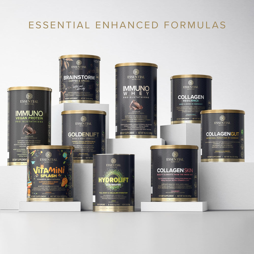 Essential Nutrition Collagen Resilience donation program highlights Be Generous impact.