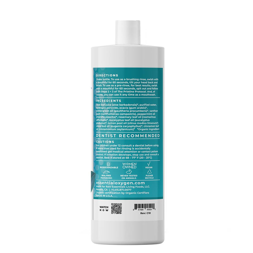 Essential Oxygen eco packaging box underscores recyclable packaging.