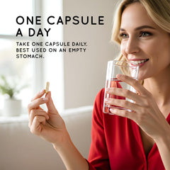Daily wellness ritual featuring TriActive Biotics as part of a morning routine.