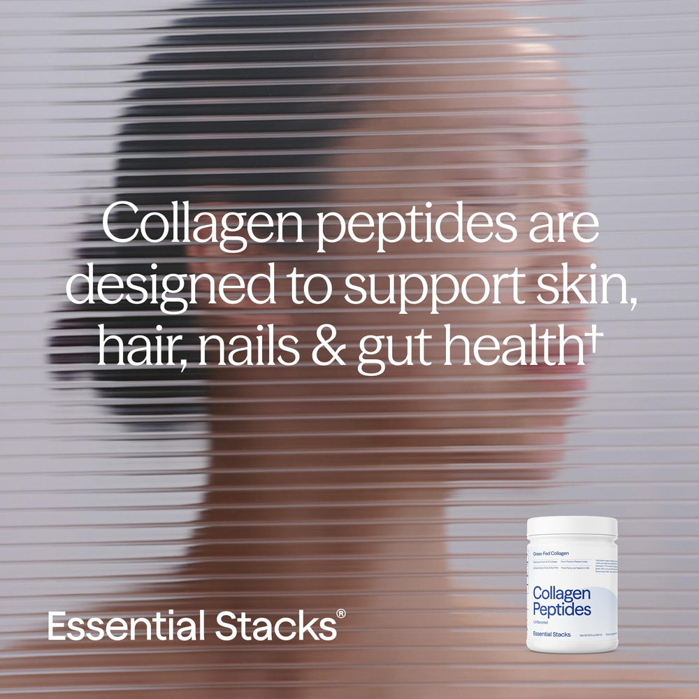 Essential Stacks collagen powder contains no artificial flavors and sugars.