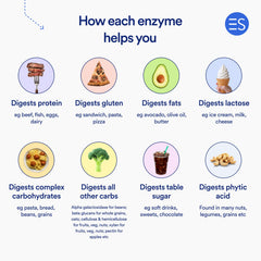 Using Essential Stacks Pure Digestive Enzymes with meals for versatile support