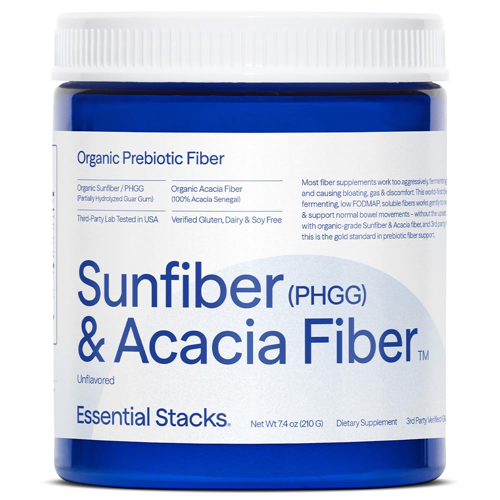 Essential Stacks Sunfiber bottle pour for a smooth daily mix