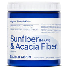 Essential Stacks Sunfiber bottle pour for a smooth daily mix