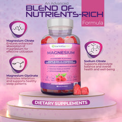 Essentialife bottle with water for easy daily intake.