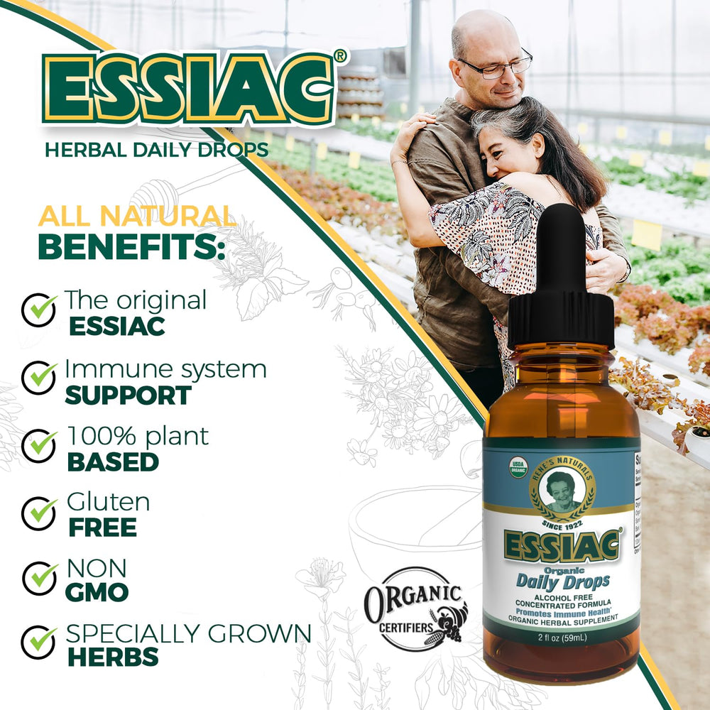 Essiac Drops concentrated formula for simple daily dosing