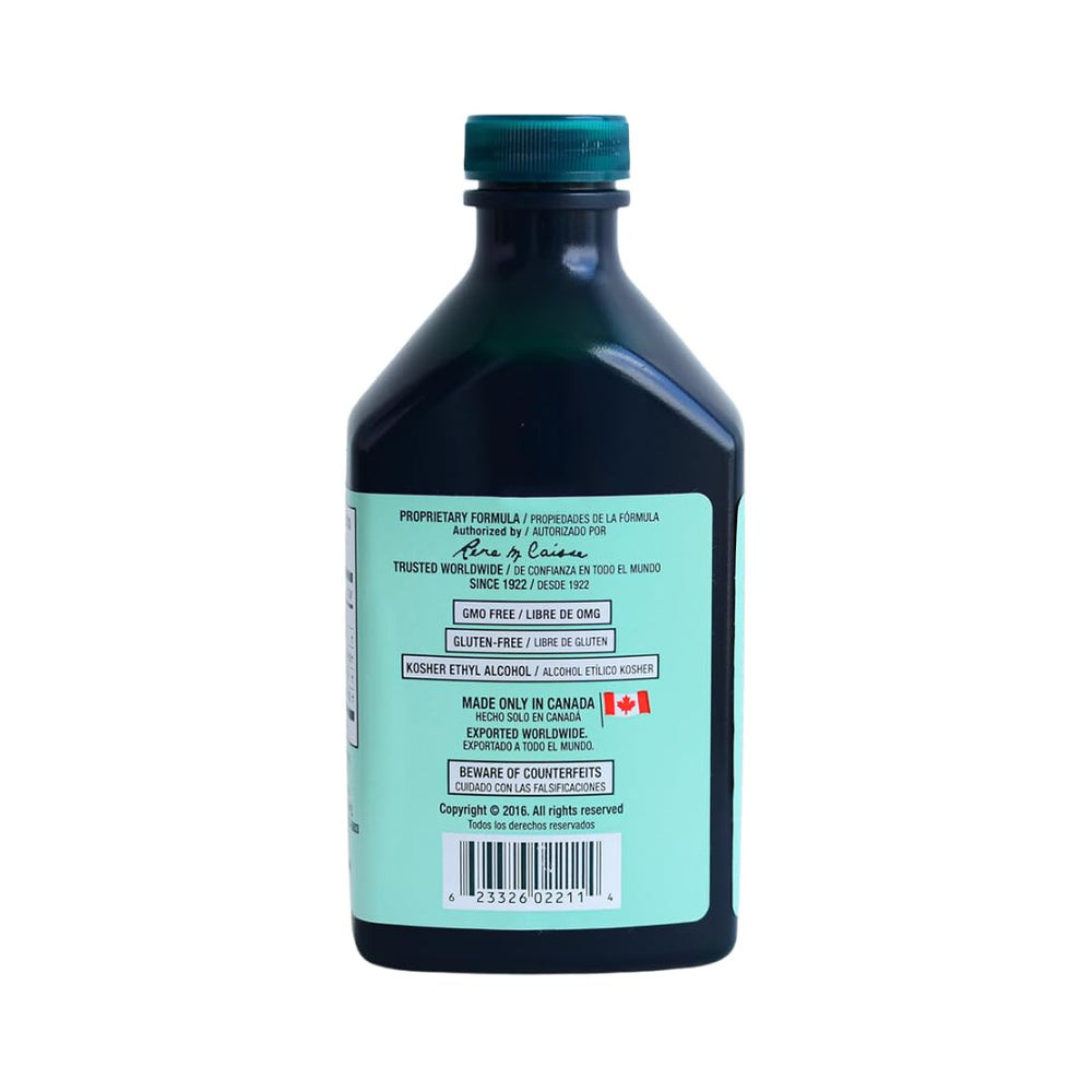 Essiac Original Herbal Liquid label highlights the 1922 original formula