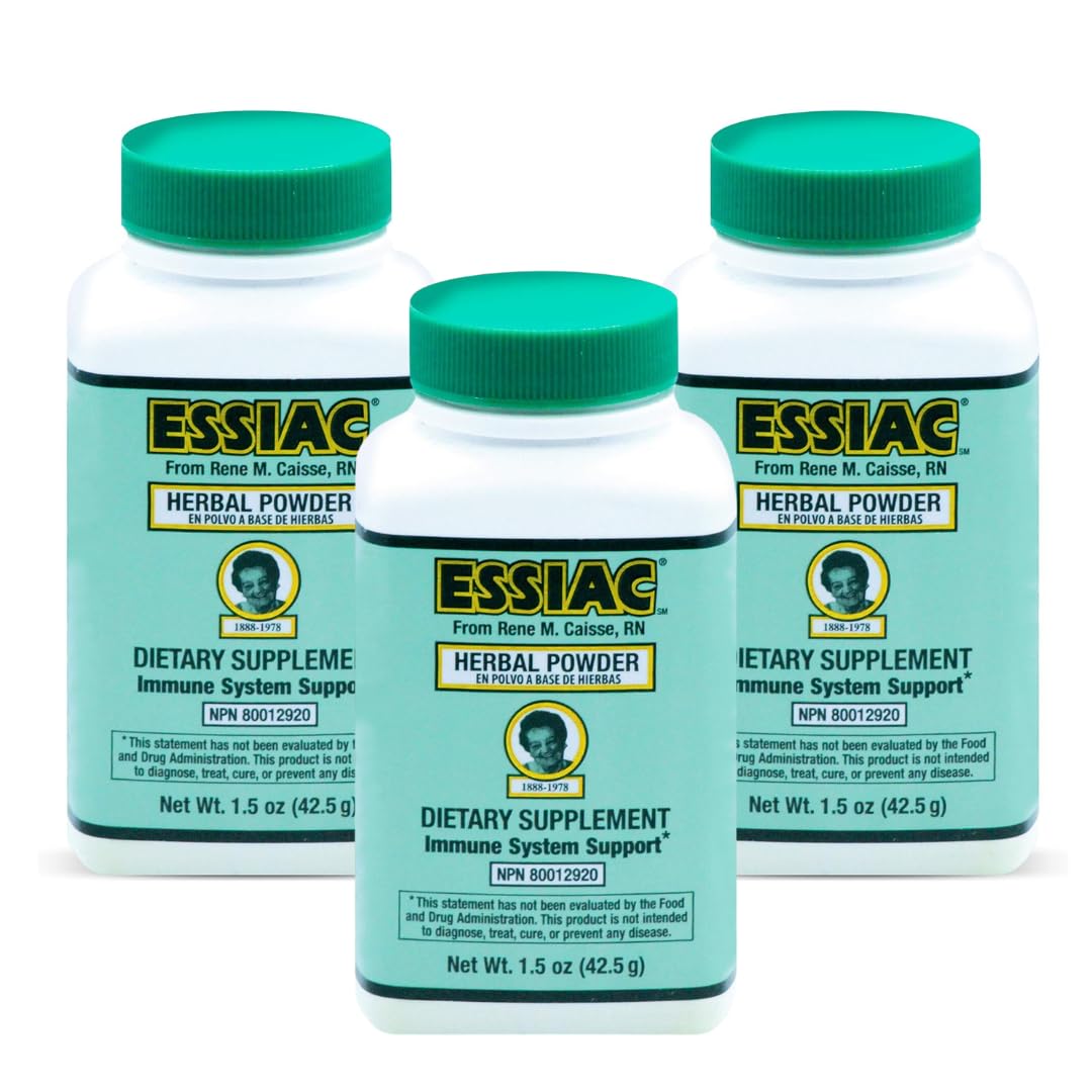 Essiac Original Tea Powder bottle for everyday wellness support.