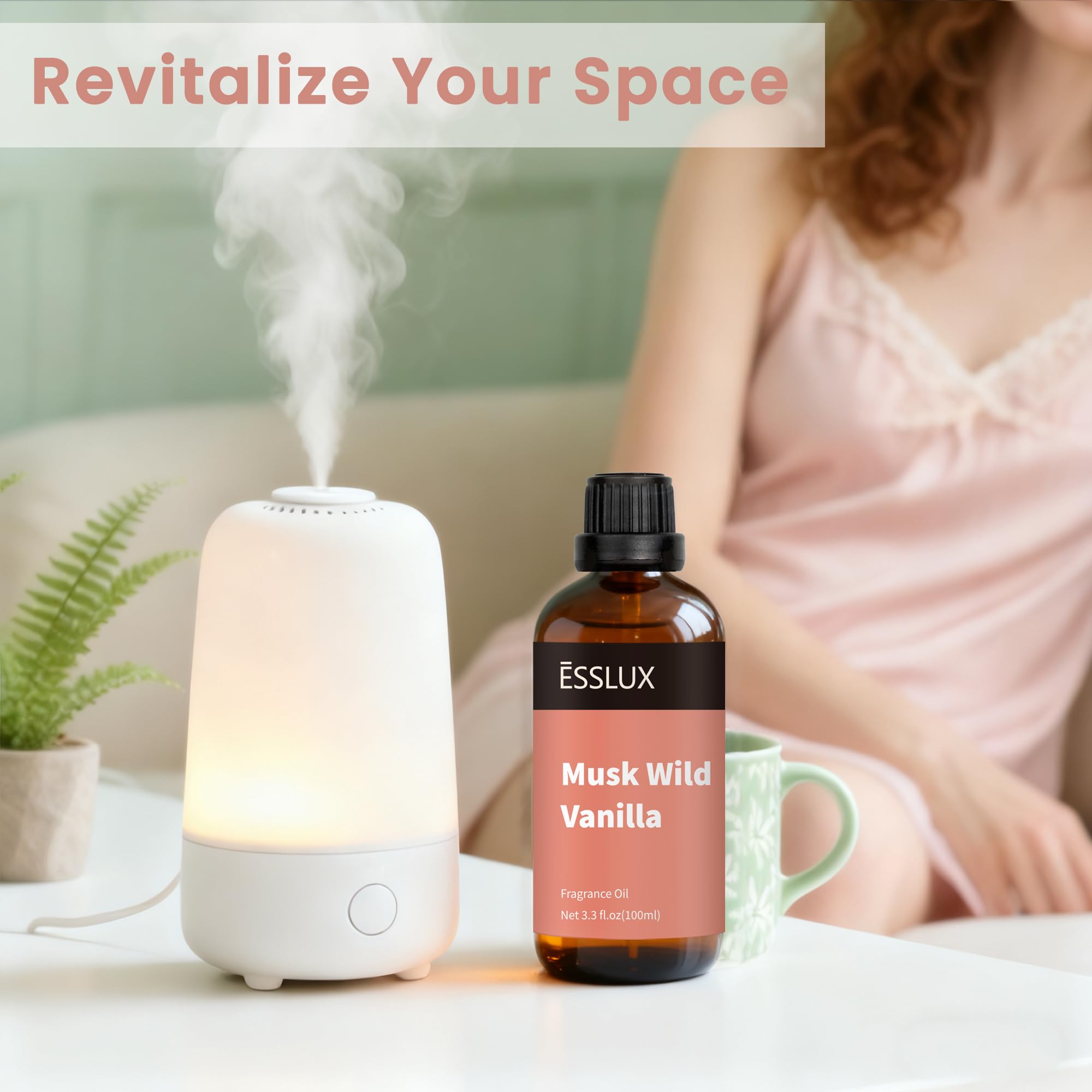 ESSLUX Musk Wild Vanilla soap fragrance for luxurious lather