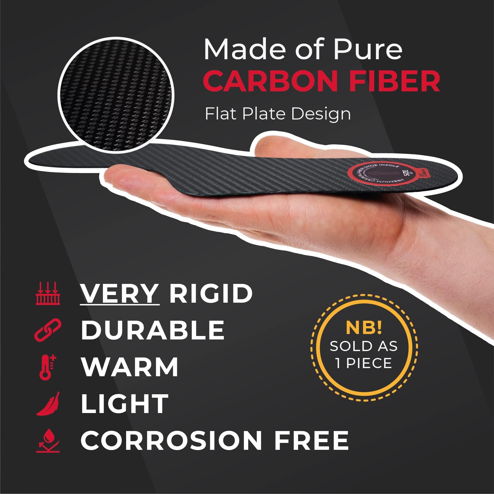 ESTCARBON athlete training insole setup for durable performance
