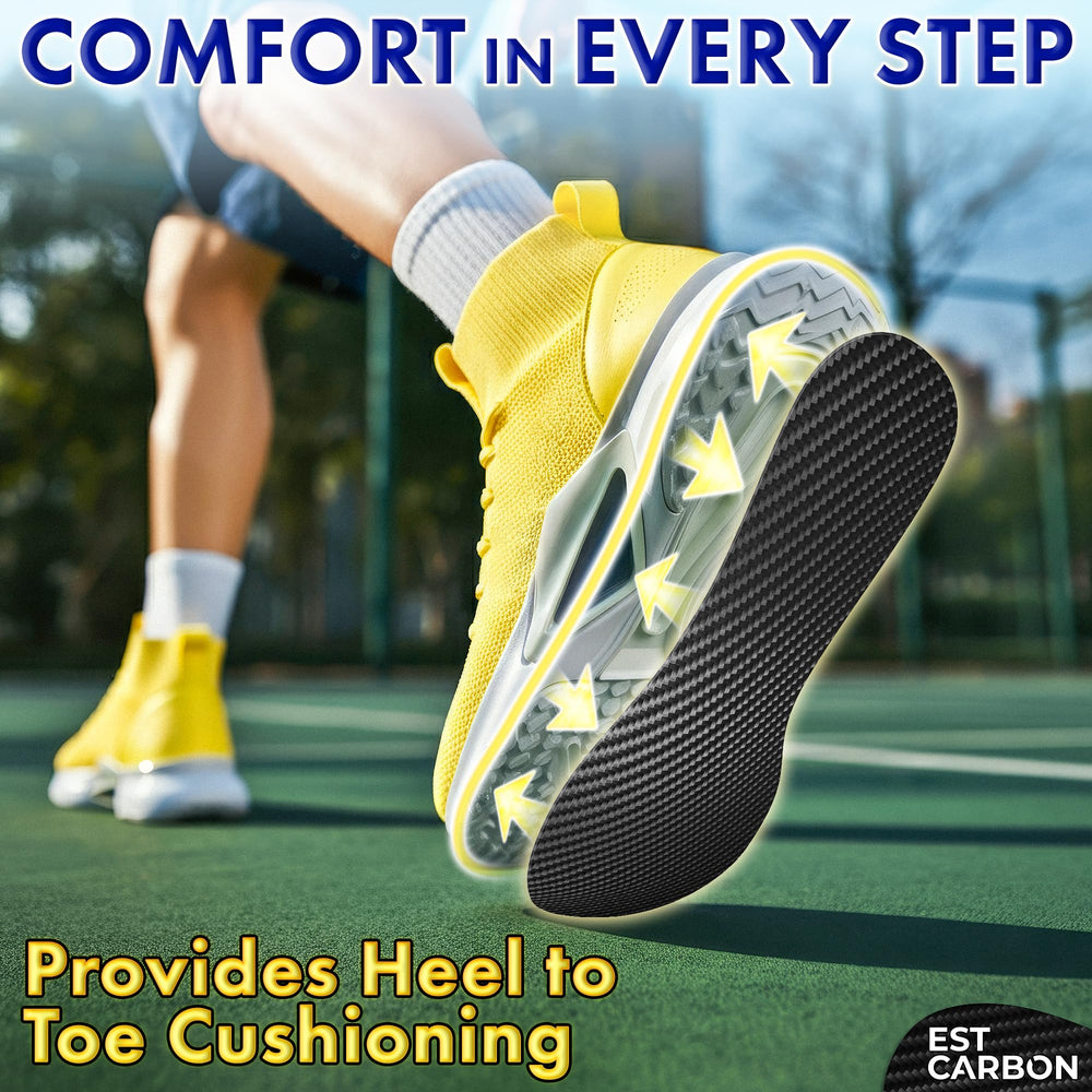 EstCarbon athletic shoes compatibility for easy fit