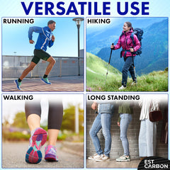 ESTCARBON carbon fiber insole size guide aids correct selection