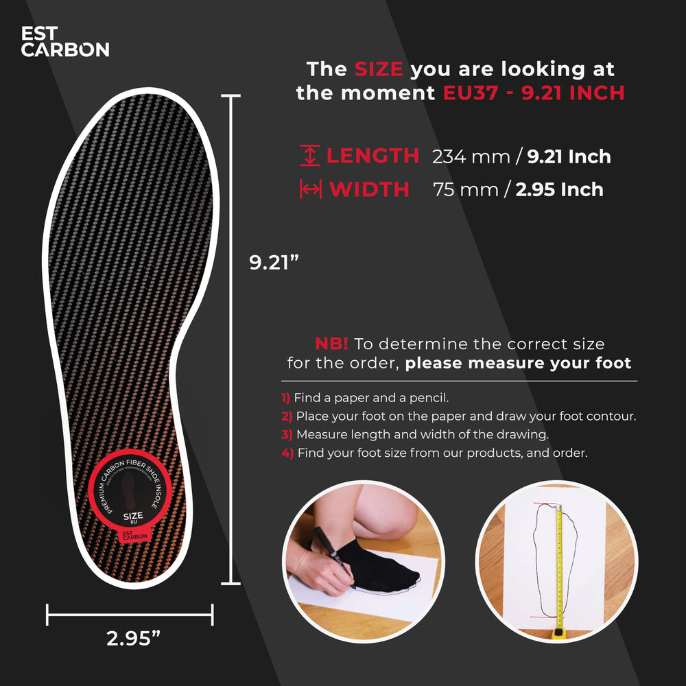EstCarbon thin edge close-up shows 1.6 mm thickness.