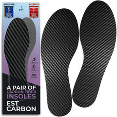 ESTCARBON carbon fiber insoles offer edge-performance with lightweight, durable support.