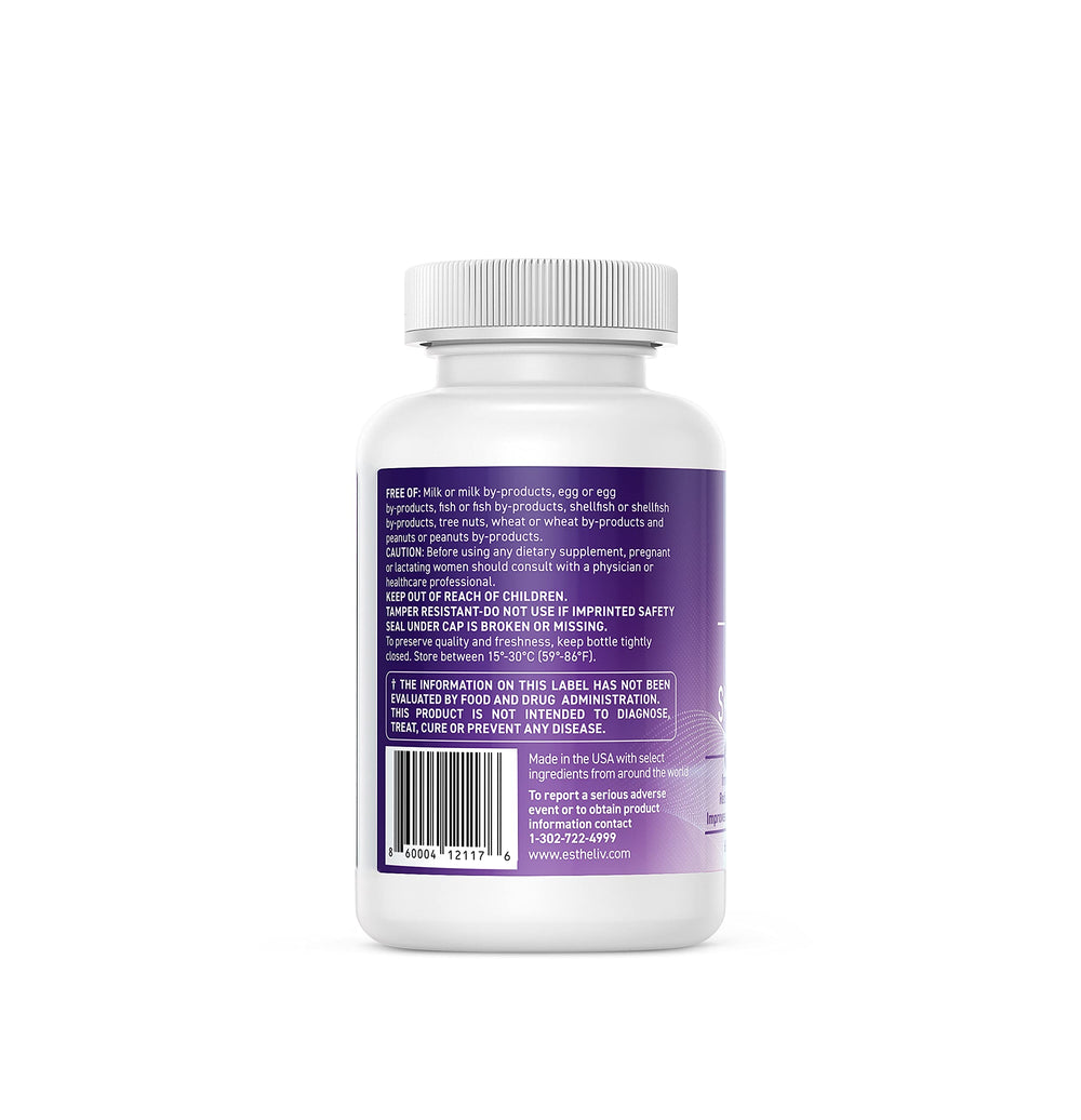 ESTHELIV Cellular Skin Recovery packaging display suggesting collagen and elasticity benefits.