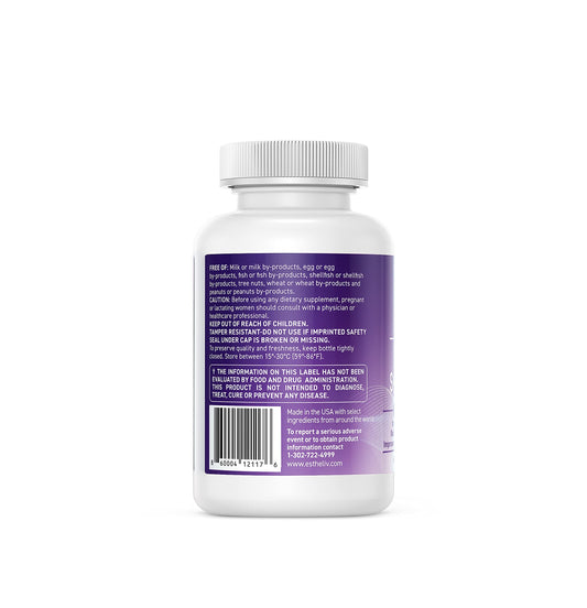 ESTHELIV Cellular Skin Recovery packaging display suggesting collagen and elasticity benefits.