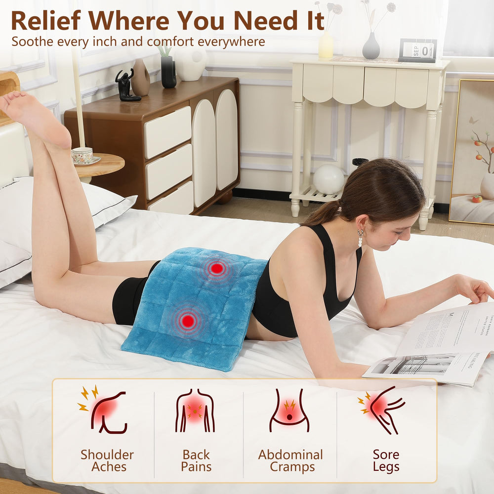 ESTINGO back-shoulder use demonstrates versatile relief across neck and upper back