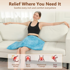 ESTINGO heating pad auto shut-off for safe, uninterrupted use.