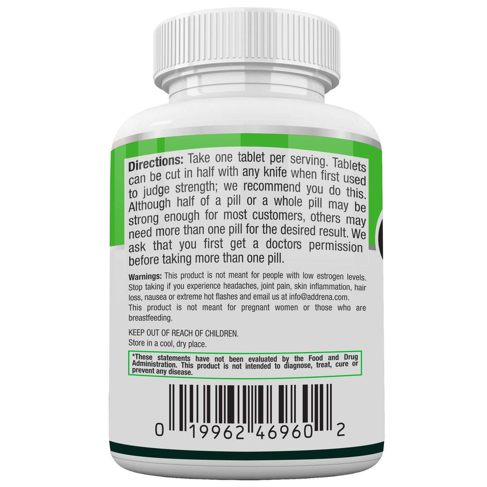 Close-up of Estrohalt tablets highlighting vegetarian formula and clean ingredients.
