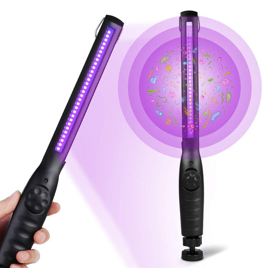 ESUEXO UV Light Sanitizer Wand compact black for quick surface disinfection.