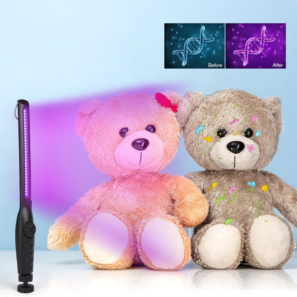 ESUEXO UV Wand on-off button for easy, immediate operation.