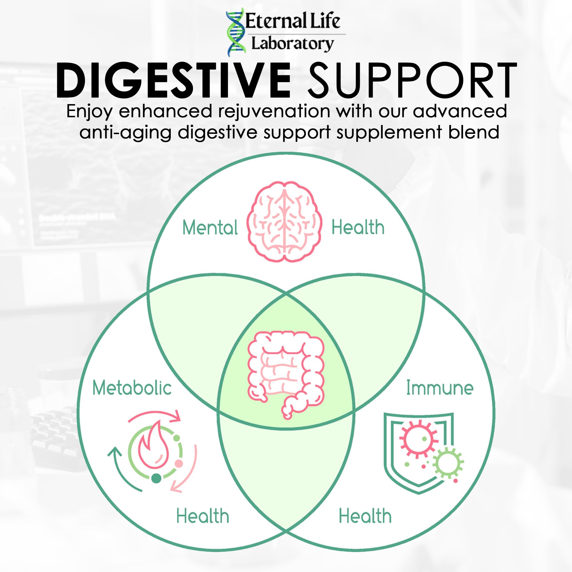 Probiotic capsules displayed on kitchen counter for everyday wellness