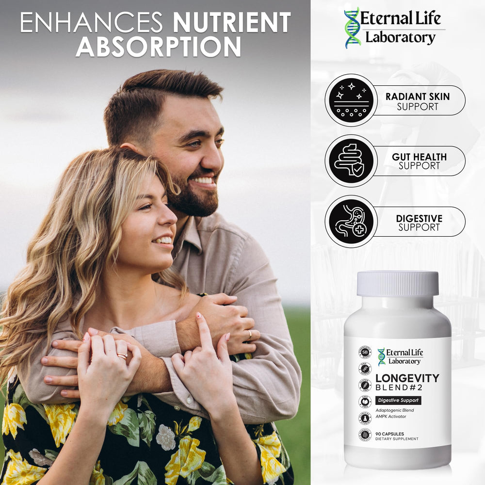 Label and packaging of Eternal Life Laboratory probiotics for clarity