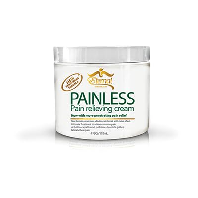 Close-up of Eternal Spirit Beauty Painless Relieving Cream texture for smooth application