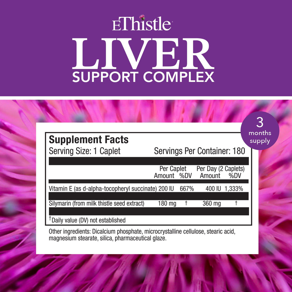 EThistle label with dosage guidance for safe daily use