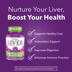 EThistle Vitamin E caplets provide antioxidant support for the liver