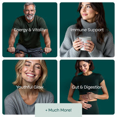 Etta Vita family-friendly wellness routine with capsules on table