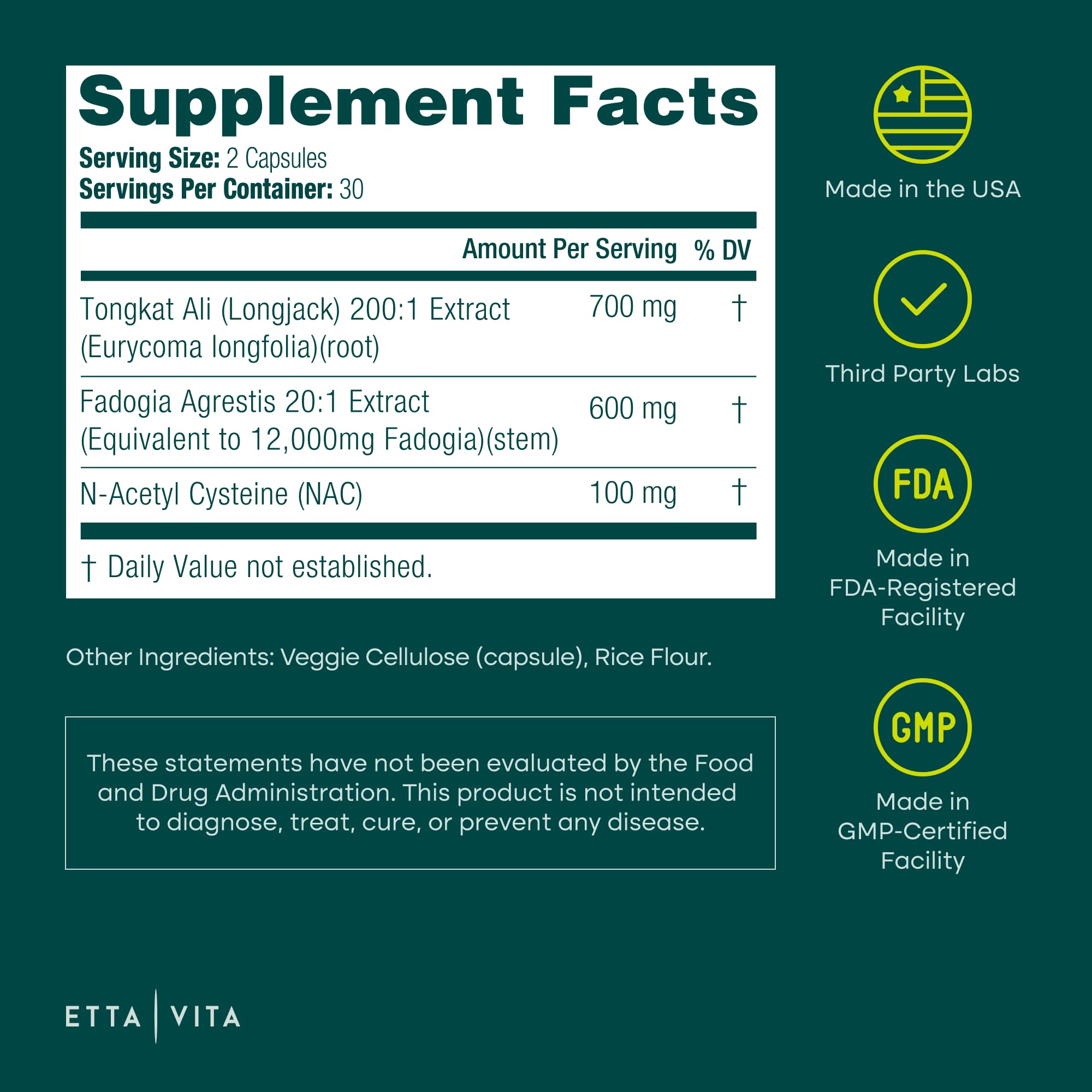 Etta Vita liver detox concept with bottle and glass of water to illustrate detox support.